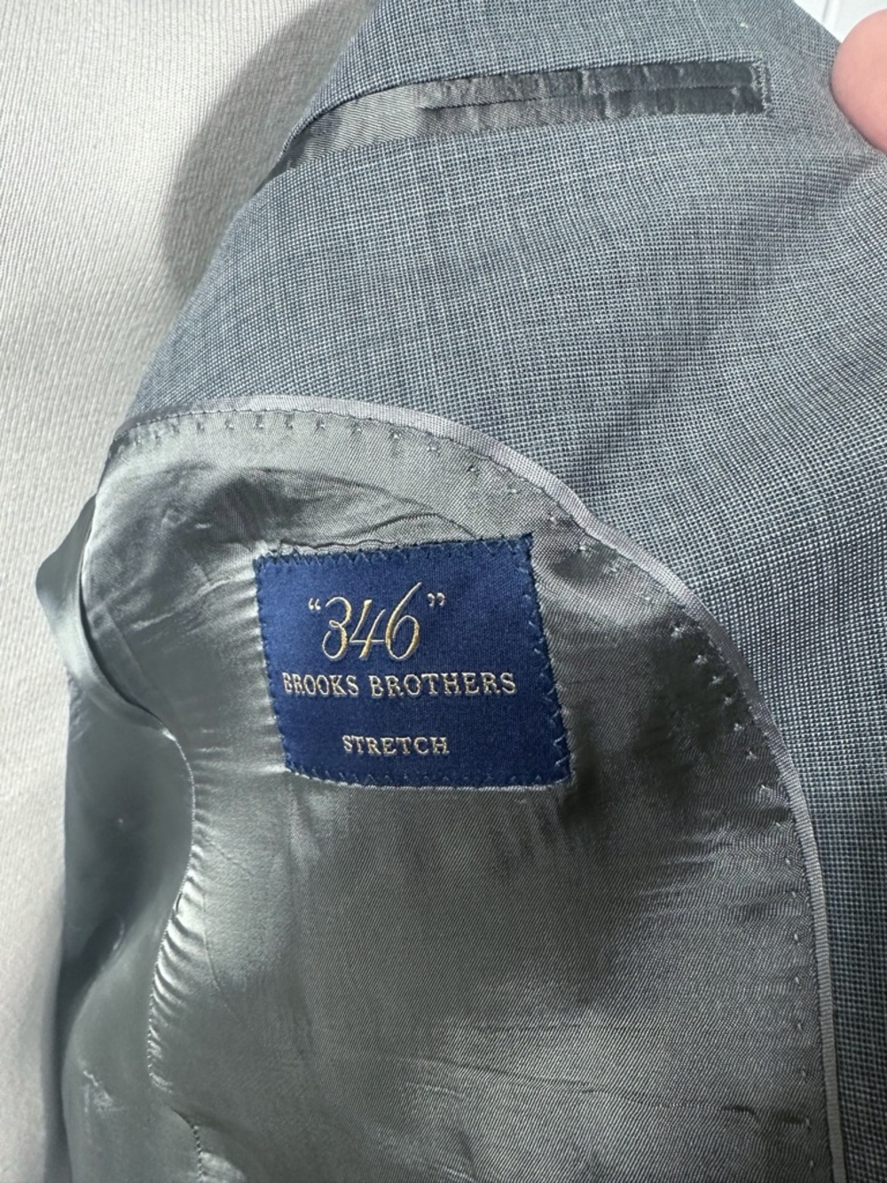 Brooks Brooks Stretch Grey SUIT - Picture 2 of 12